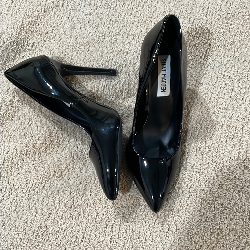 Steve Madden Black Women's Heels